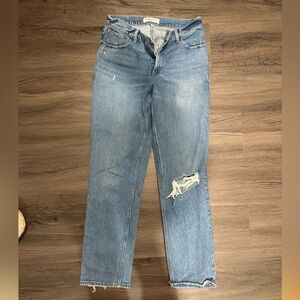 Abercrombie, 90’s straight, curve love, low rise, 6R